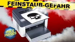 Laser-Drucker gef&auml;hrlicher als Diesel-Abgase? Das Feinstaub-Experiment! | Phil's Physics