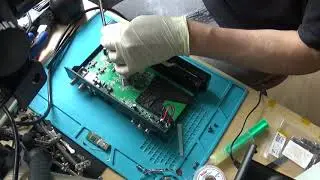 satellite receiver no digital display repair