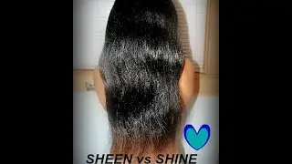 Sheen vs Shine: Why Afro Textured Hair Has a Beautiful Sheen Instead of a Bright Shine