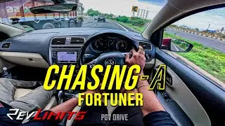 Chasing a Fortuner | ASMR | PoV Drive#163 | #GoProhero12black | 4K | REVLIMITS