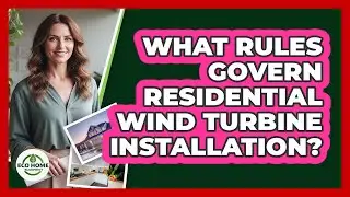 What Rules Govern Residential Wind Turbine Installation?