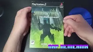 Syphon Filter The Omega Strain Demo Unboxing Black Label Complete PS2
