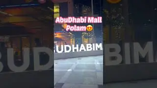 Lights, music & Christmas magic 🎄✨Abu Dhabi Mall in full festive mood ❤️