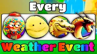 Starting Over As NOOB with EVERY WEATHER EVENT in Brainrot Evolution! (Roblox)