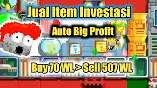 Jual Item Inveatasi Buy 70 Sell 5 DL+ | Profit 437