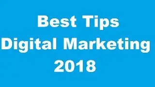 Digital Marketing Tips SEO SMO PPC Email marketing digital marketing 2018