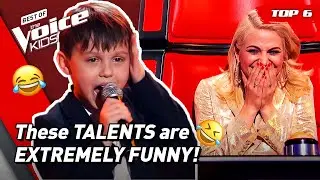 The FUNNIEST MOMENTS & PERFORMANCES in The Voice Kids! 😂 | Top 6