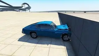 BeamNG drive - Muscle Car Crash Testing