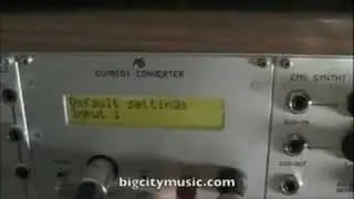 Theremin MIDI Control w/ Analogue Systems modular