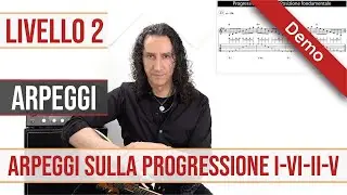 Arpeggi sulla progressione I-VI-II-V - Demo