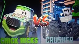 Chick hicks vs Crusher