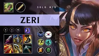 Zeri Mid vs Lissandra - KR Diamond Patch 26.01