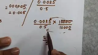 Simplification: Decimal Division (In Tamil)