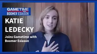 Katie Ledecky Joins Gametime with Boomer Esiason