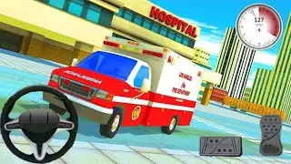 Ambulance Simulator Car Driving Doctor First Day as a Earamedic Best Android Gameplay FHD