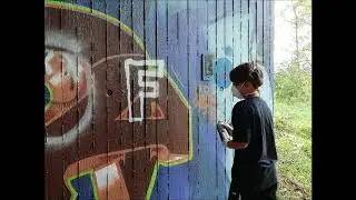 Graffitiworkshop 28.-30.10.19 @ Kunstschule Filderstadt