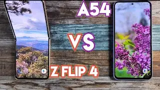 Galaxy Z FLIP 4 VS A54: (In-Depth Comparison)  -Entry level High-End or Mid-Range High End?!!!