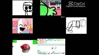 Sparta remix mix 3 fnf but bad Whitty screams at mother goose club and bfdi and endless music 