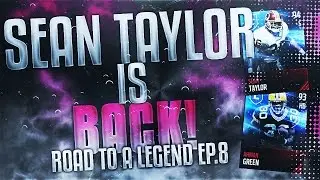 SEAN TAYLOR LEGEND IS BACK! 1 MILL OPENING! Road To A Legend Ep.8! Madden Mobile 17