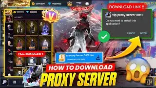 I Tried Free Fire Proxy Server 100% Working 🤯 | How to Download Proxy Server | OB51 Proxy Server