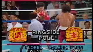 Edwin Rosario vs Javier Flores 8 22 1980