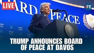 Trump LIVE: Trump Announces &lsquo;Board of Peace&rsquo; Charter at Davos | World Economic Forum