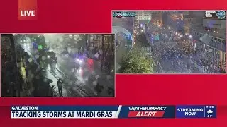 Storms threatened big Mardi Gras parade in Galveston