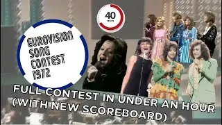Eurovision 1972: In Under an Hour!