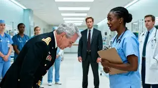 He Called the Black Nurse &ldquo;Useless&rdquo; &mdash; Until a Retired General Bowed To Her In The Lobby