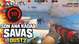 Romanyalılara Karşı Son Ana Kadar Savaş | Dust2’te Nefes Kesen Maç | Faceit Gameplay
