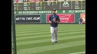 Matt Kemp Interview  (Padres vs. Angels)