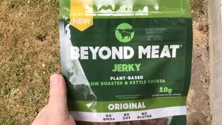 Beyond Meat Plant Based Jerky Tasting