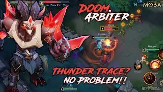 [ Doom Arbiter Gameplay + Build ] The Best Hero to Counter Thunder Trace - AutoChess Moba!