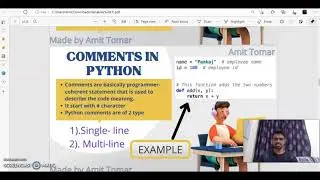 what are comments in python (Hindi)|| Python