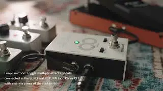 Sonicake Sonic One Loop | AB Switch, Loop & Buffer All in One Pedal
