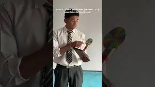 Science project work presentation by Sabal Kunwar ( Grade X)