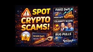 🚨 Crypto Scams EXPOSED: How to Spot Fake DeFi, Celebrity Scams & Rug Pulls