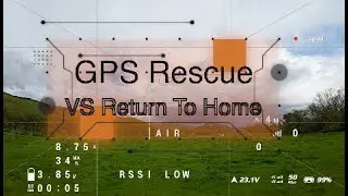 #FPV GPS rescue  vs Return to home