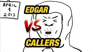 Edgar vs Callers + Edgar The Horse (Best of Jim and Sam #jimandsam Edgar Mellencamp April Fools)