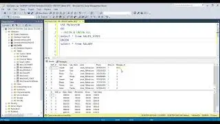 UNION and UNION ALL in SQL | SQL Tutorial