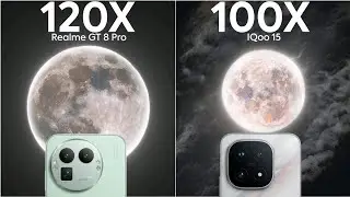 Сравнение тестов Realme GT 8 Pro и Iqoo 15 Live Zoom