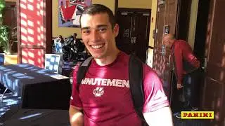 UMass WR Andy Isabella @ the 2019 Senior Bowl