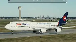 Xplane12,  landing the Queen at Austin Bergstrom.
