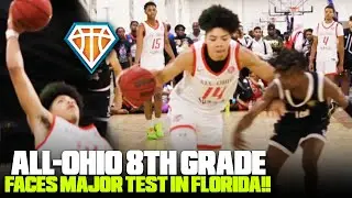 Tyran Stokes & All-Ohio 8th Grade GET TESTED at Balling on the Beach!!
