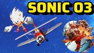 Sonic The Hedgehog 3 & Knuckles Parte 7- A  colônia espacial Death Egg explodiu e caiu no vulcão!