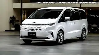2026 Hyundai Staria Hybrid - Redefining MPV with Futuristic Design and Eco-Friendly Performance