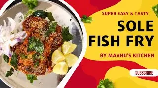 SOLE FISH FRY RECIPE | TULUNADU NANG MEEN FRY| MAANU'S KITCHEN
