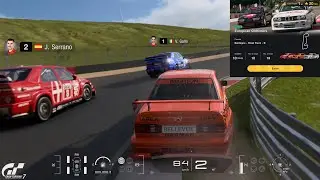 Gran Turismo 7 | Power Pack: European Oldtimers Sardegna RT - B 10Laps - 190E 2.5 Evo II 110% [PS5]
