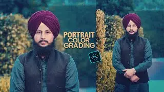 Portrait color grading in photoshop | photoshop tutorial
