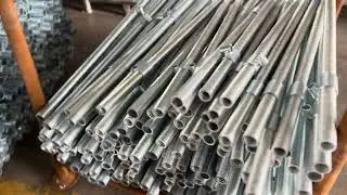 Scaffolding Thread Pipe Jack with Nut